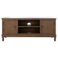 Safavieh Ozark 2 Door 1 Shelf Media Stand, Brown MED5700C